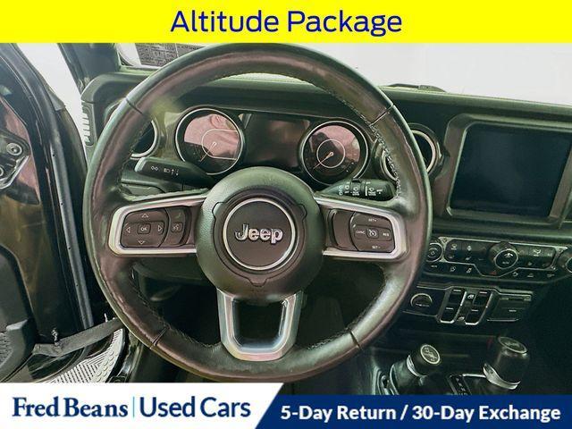 used 2021 Jeep Wrangler Unlimited car, priced at $33,910