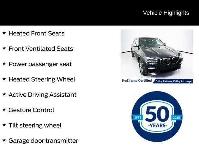 used 2019 BMW X4 car, priced at $19,590