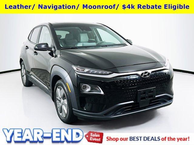 used 2021 Hyundai Kona EV car, priced at $19,939