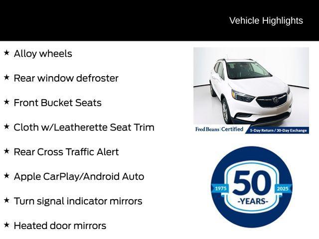 used 2019 Buick Encore car, priced at $16,570