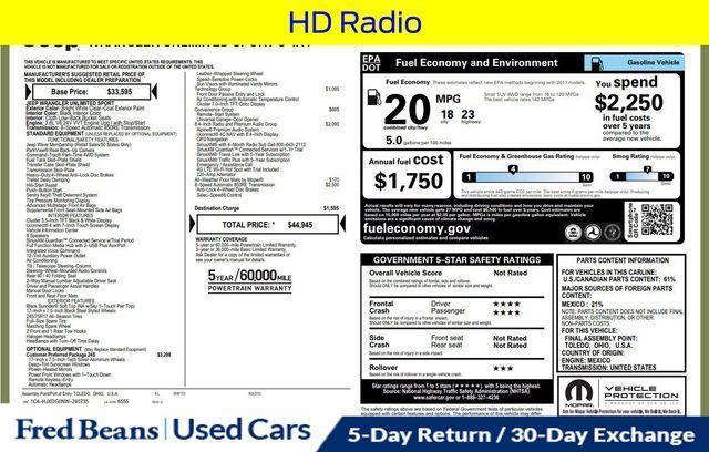 used 2022 Jeep Wrangler Unlimited car, priced at $30,988