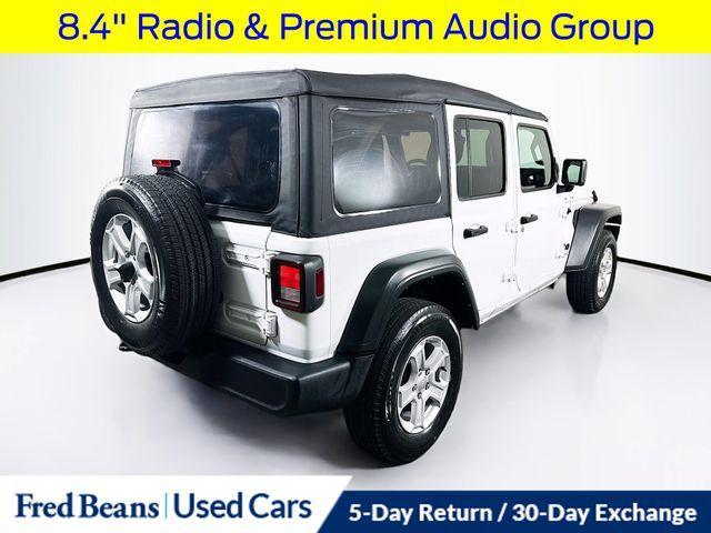 used 2022 Jeep Wrangler Unlimited car, priced at $30,988