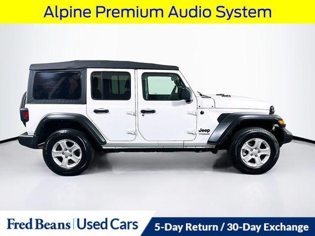 used 2022 Jeep Wrangler Unlimited car, priced at $30,988