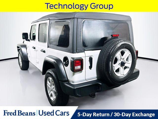 used 2022 Jeep Wrangler Unlimited car, priced at $30,988