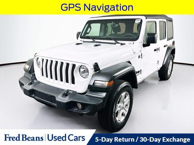 used 2022 Jeep Wrangler Unlimited car, priced at $30,988