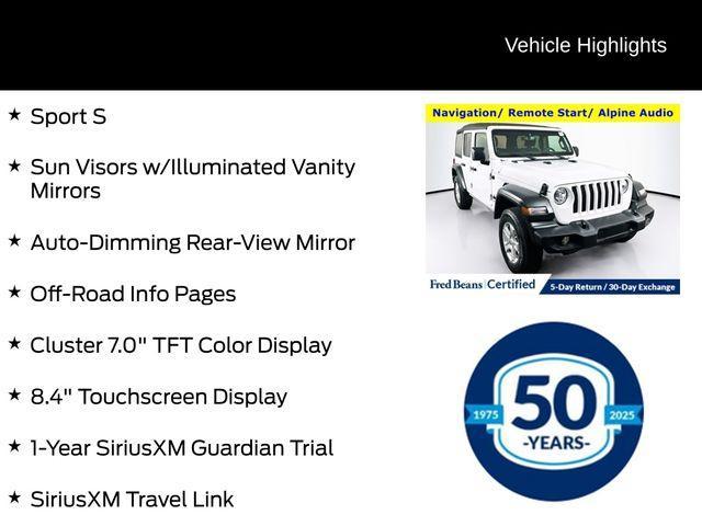 used 2022 Jeep Wrangler Unlimited car, priced at $30,988