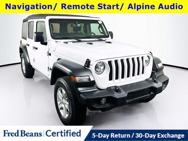 used 2022 Jeep Wrangler Unlimited car, priced at $30,988