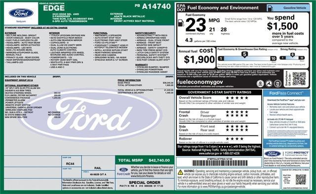 used 2023 Ford Edge car, priced at $27,960