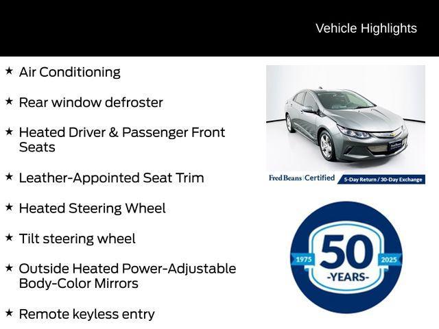 used 2017 Chevrolet Volt car, priced at $10,160