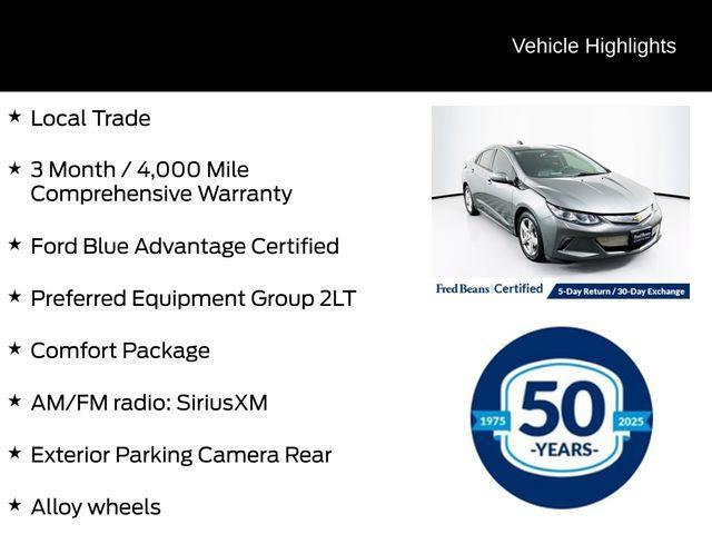 used 2017 Chevrolet Volt car, priced at $10,160