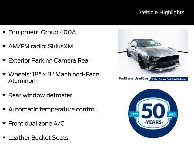 used 2019 Ford Mustang car, priced at $28,060