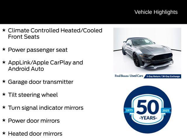 used 2019 Ford Mustang car, priced at $28,060
