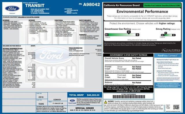 used 2023 Ford Transit-250 car, priced at $36,580