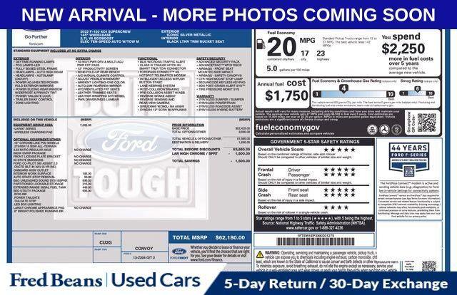 used 2022 Ford F-150 car, priced at $43,900