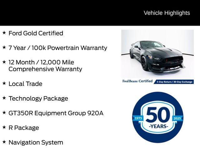 used 2020 Ford Shelby GT350 car, priced at $105,090
