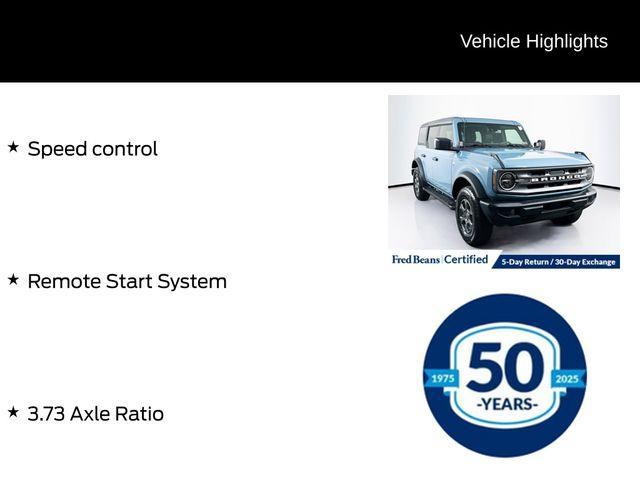 used 2023 Ford Bronco car, priced at $47,000
