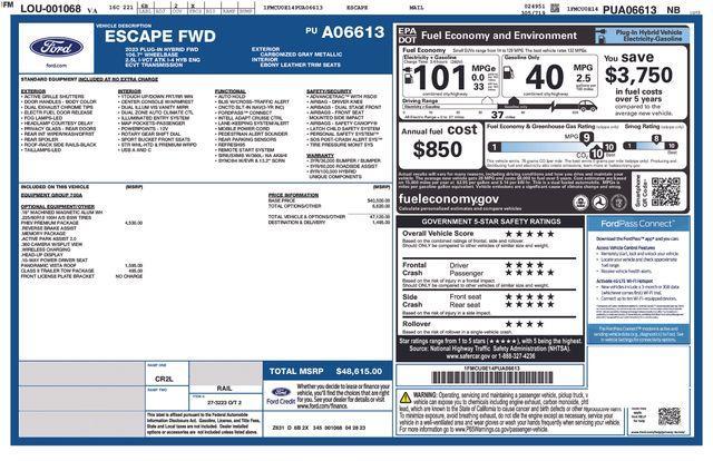 used 2023 Ford Escape car, priced at $28,020