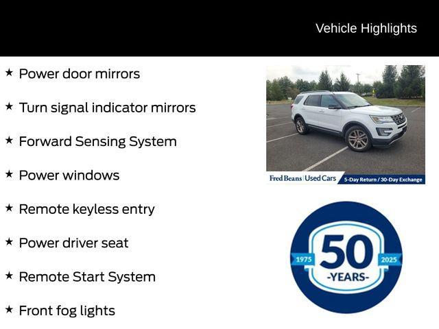 used 2017 Ford Explorer car, priced at $13,900
