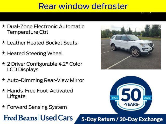 used 2017 Ford Explorer car, priced at $13,900