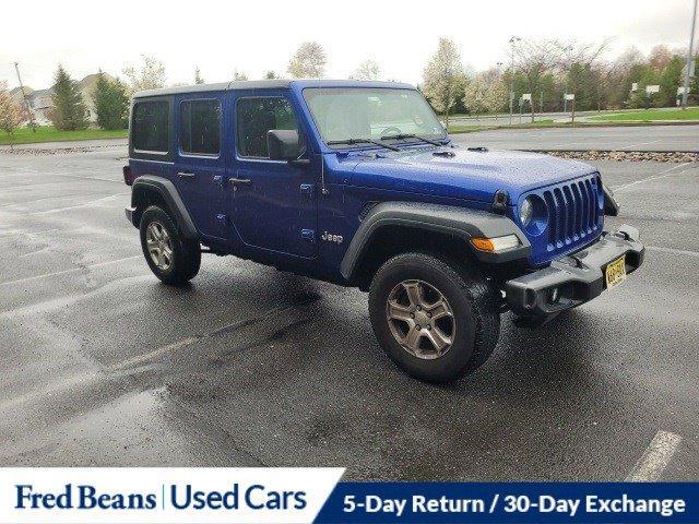 used 2018 Jeep Wrangler Unlimited car, priced at $22,000