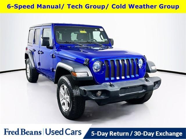 used 2018 Jeep Wrangler Unlimited car, priced at $20,260