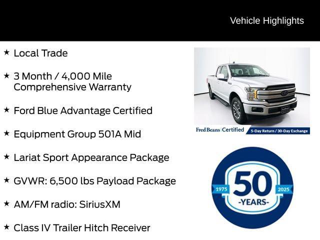 used 2019 Ford F-150 car, priced at $25,000