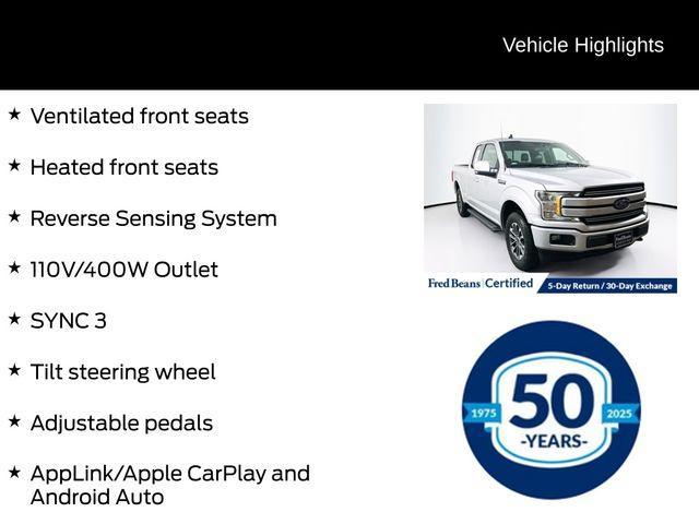 used 2019 Ford F-150 car, priced at $25,000