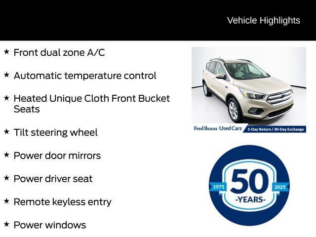 used 2018 Ford Escape car, priced at $14,510