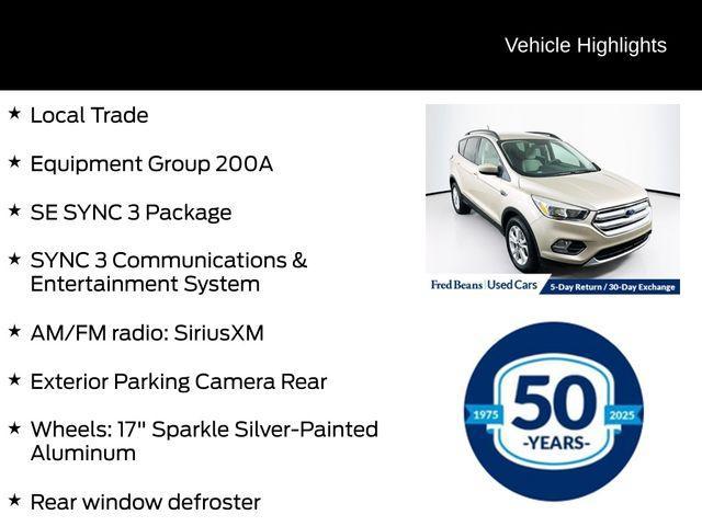 used 2018 Ford Escape car, priced at $14,510