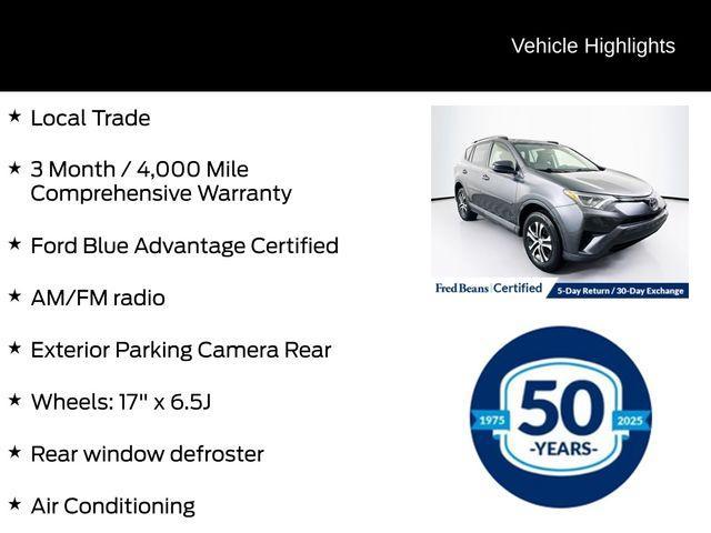 used 2016 Toyota RAV4 car, priced at $14,500