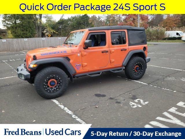 used 2018 Jeep Wrangler Unlimited car, priced at $24,500