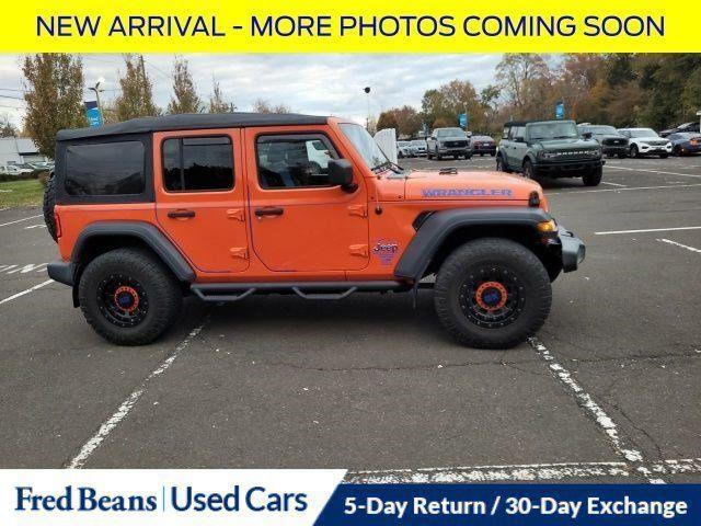 used 2018 Jeep Wrangler Unlimited car, priced at $24,500