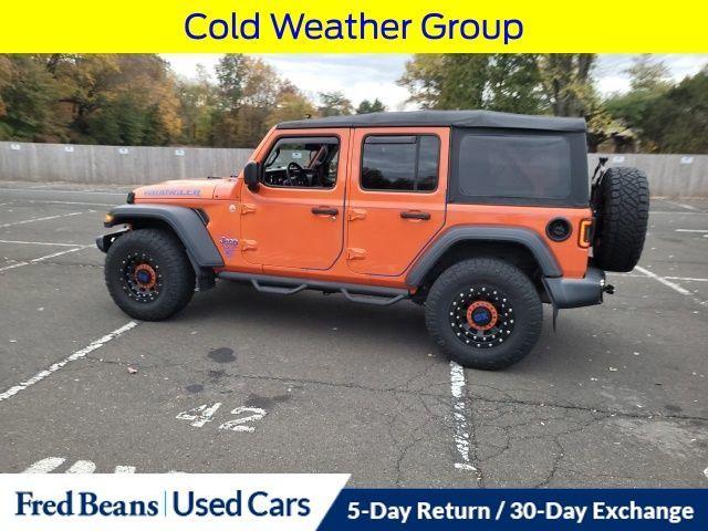 used 2018 Jeep Wrangler Unlimited car, priced at $24,500