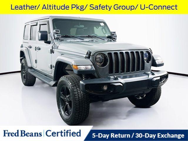 used 2020 Jeep Wrangler Unlimited car, priced at $29,590