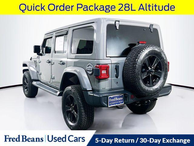 used 2020 Jeep Wrangler Unlimited car, priced at $29,590