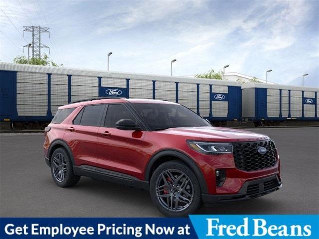 new 2025 Ford Explorer car, priced at $57,309