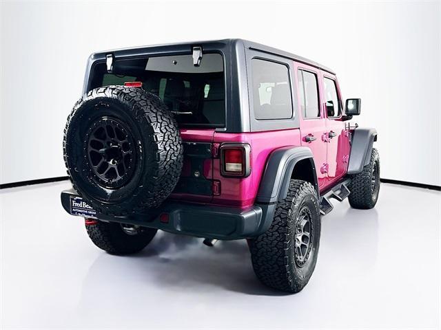 used 2021 Jeep Wrangler Unlimited car, priced at $39,060