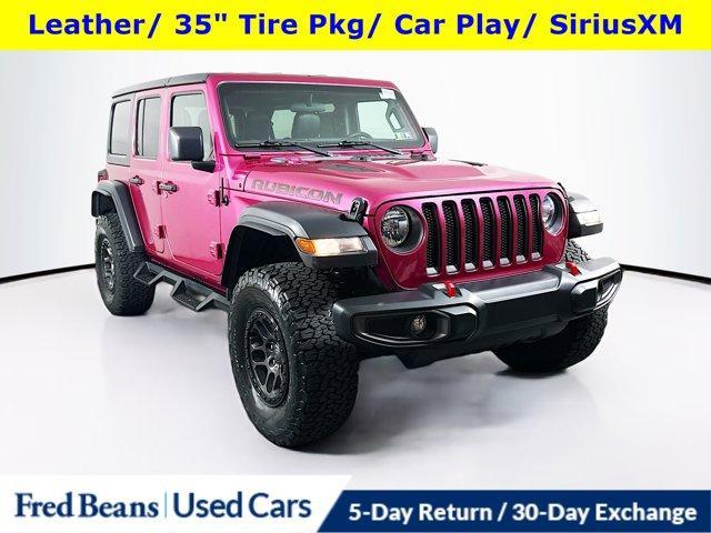 used 2021 Jeep Wrangler Unlimited car, priced at $39,590