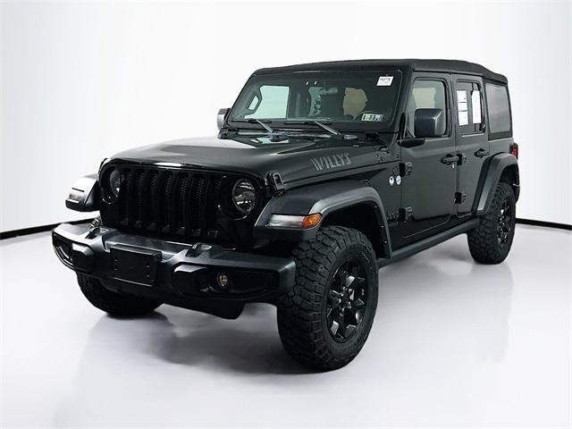 used 2021 Jeep Wrangler Unlimited car, priced at $32,000