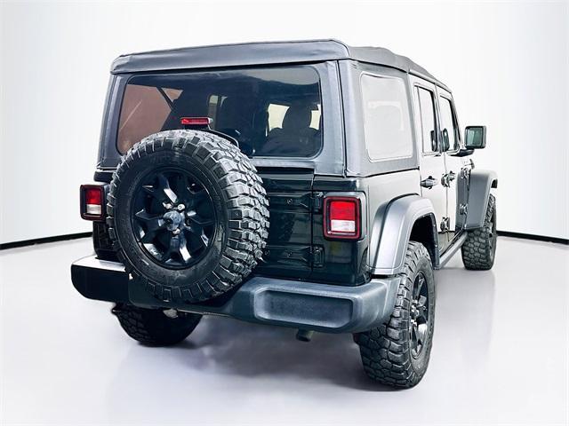 used 2021 Jeep Wrangler Unlimited car, priced at $32,000