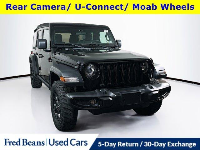 used 2021 Jeep Wrangler Unlimited car, priced at $32,000