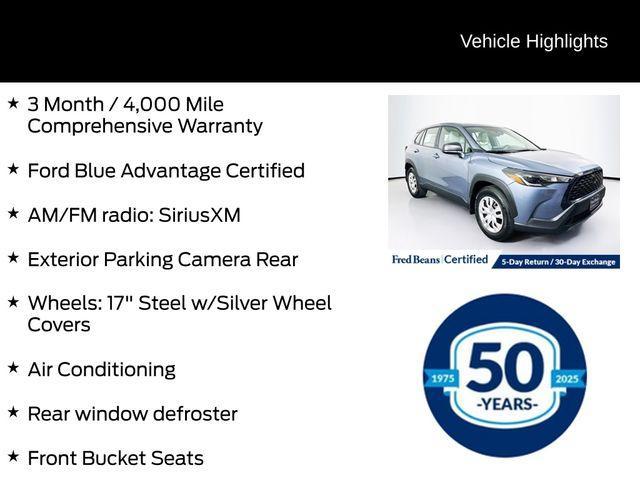 used 2024 Toyota Corolla Cross car, priced at $26,900