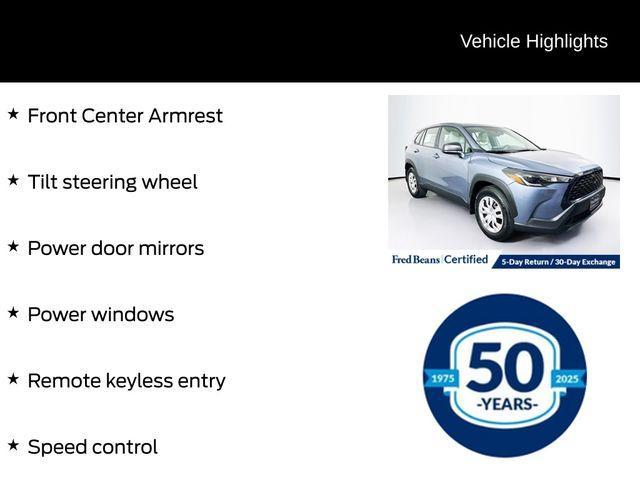 used 2024 Toyota Corolla Cross car, priced at $26,900