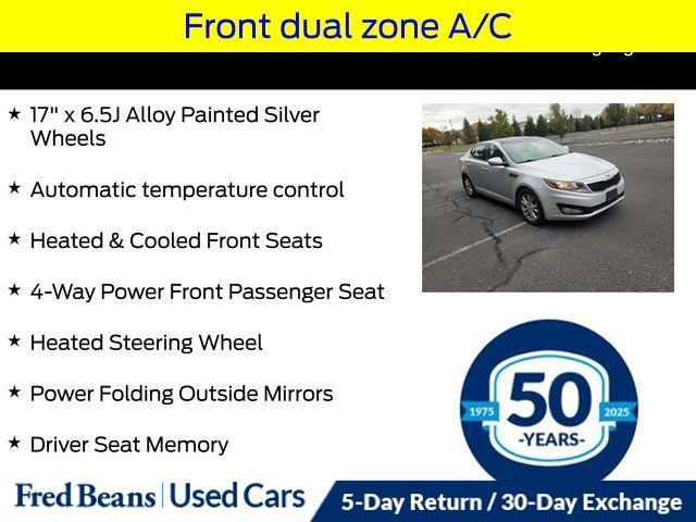 used 2013 Kia Optima car, priced at $8,900