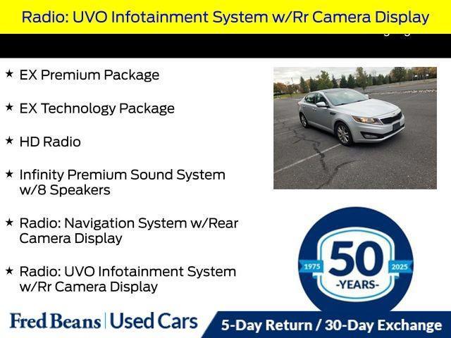 used 2013 Kia Optima car, priced at $8,900