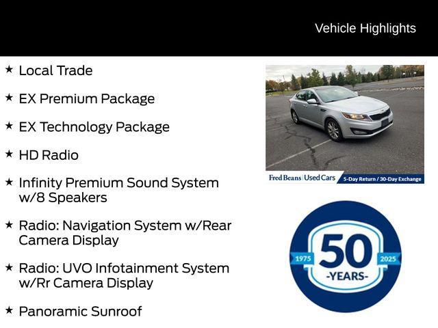 used 2013 Kia Optima car, priced at $8,900