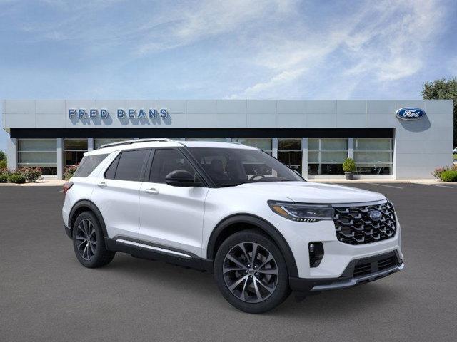 new 2025 Ford Explorer car, priced at $57,151