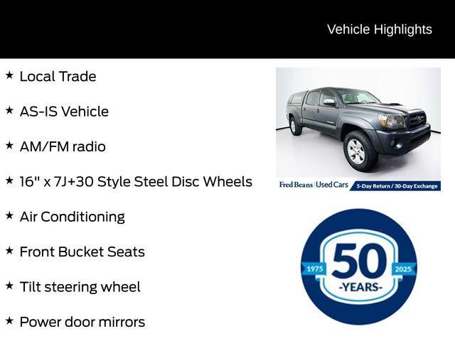used 2009 Toyota Tacoma car, priced at $9,570