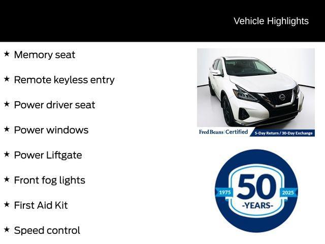 used 2024 Nissan Murano car, priced at $35,980