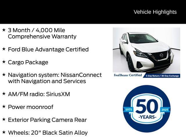 used 2024 Nissan Murano car, priced at $35,980